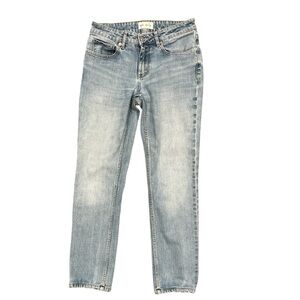 Dish Denim Women’s Straight Leg Jeans W27 Light Wash Vancouver Brand